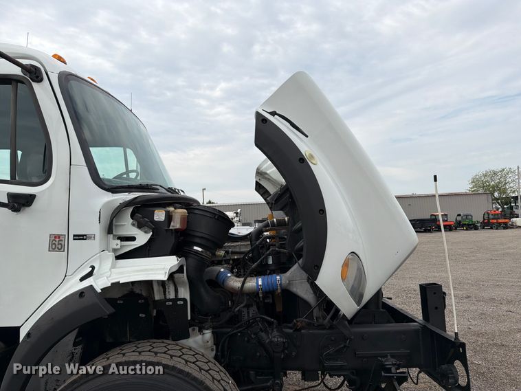 image for item FB4975 2012 Freightliner Business Class M2 Crew Cab crane truck