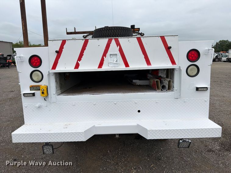 image for item FB4976 2013 Chevrolet Silverado 3500HD Ext. Cab utility bed pickup truck
