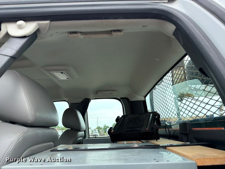 image for item FB4976 2013 Chevrolet Silverado 3500HD Ext. Cab utility bed pickup truck