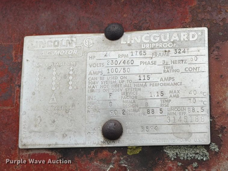 image for item FB5863 Eagle Iron Works sand screw screening plant