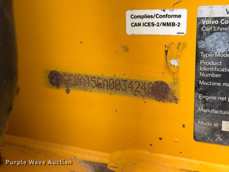image for item FB5866 2018 Volvo A45G FS articulated haul truck