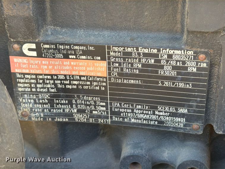 image for item FB5874 2006 Astec DD1215 directional boring unit