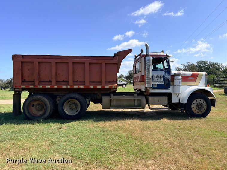 image for item FB8277 1985 Freightliner FLC12054T dump truck