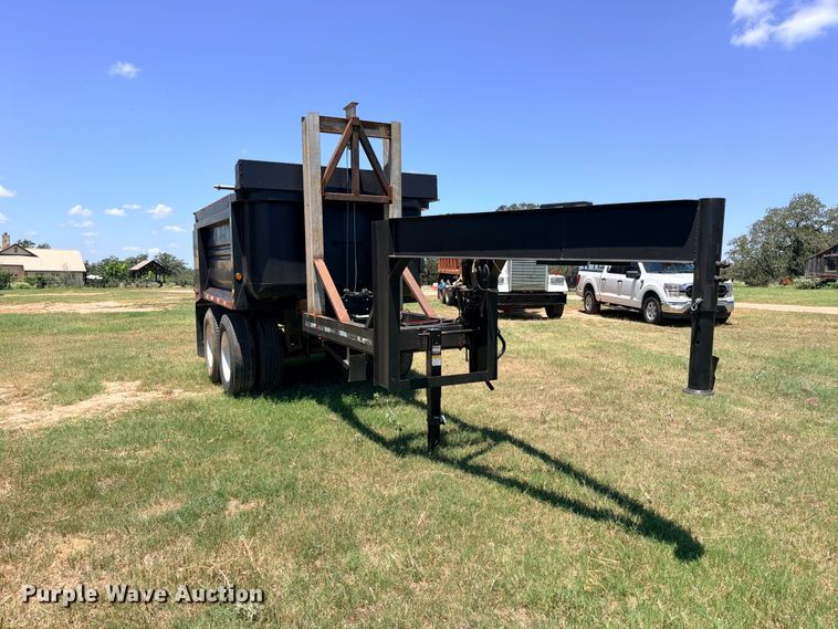 image for item FB8278 1997 Clement 2ATT1210L dump trailer