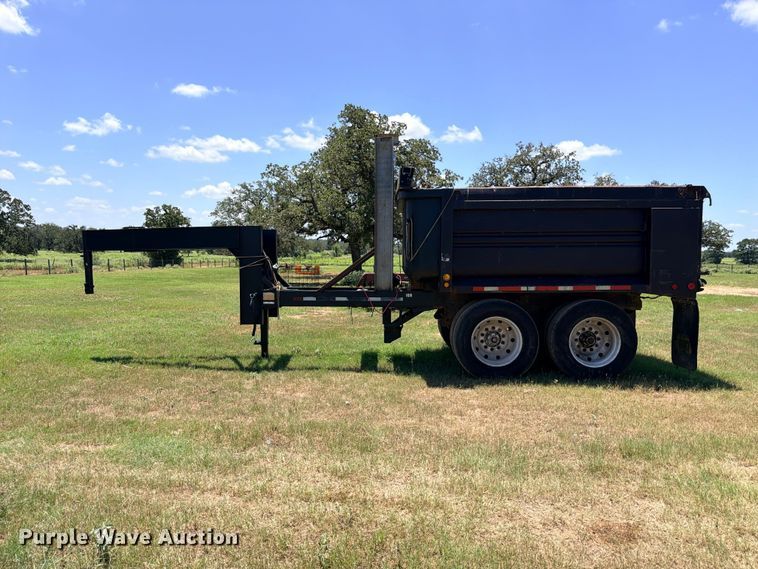 image for item FB8278 1997 Clement 2ATT1210L dump trailer