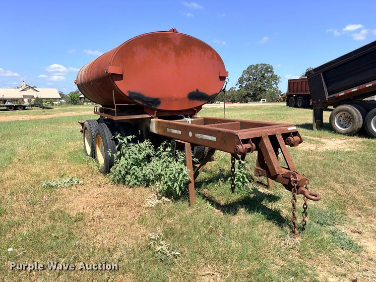 image for item FB8280 1990 Palmer Machine Works tank trailer