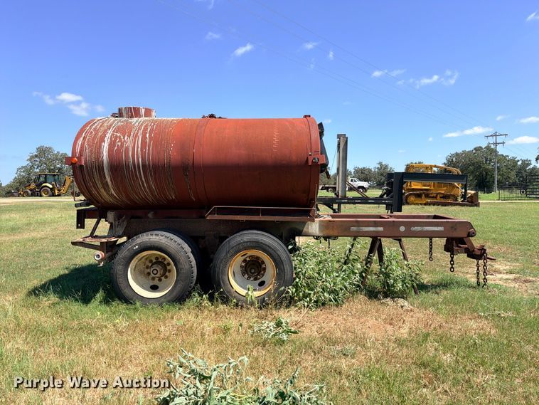 image for item FB8280 1990 Palmer Machine Works tank trailer