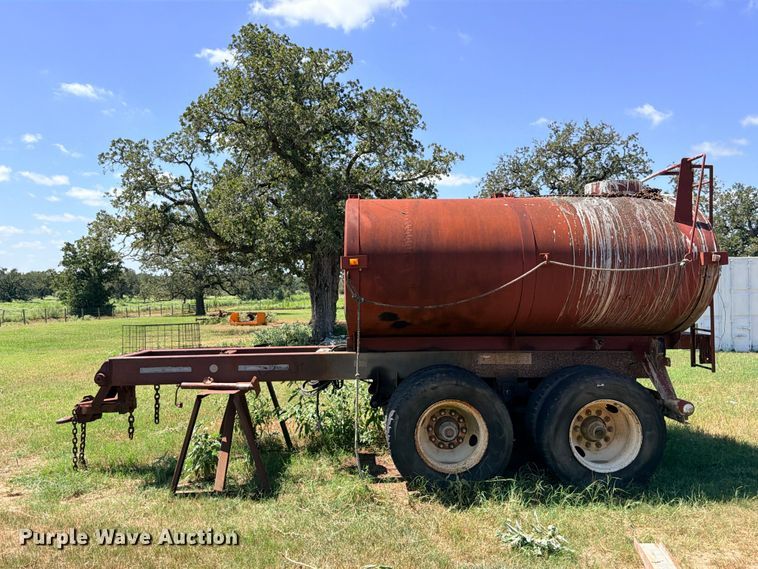image for item FB8280 1990 Palmer Machine Works tank trailer