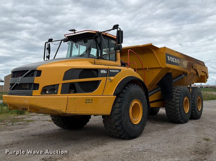 2018 Volvo A45G FS articulated haul truck