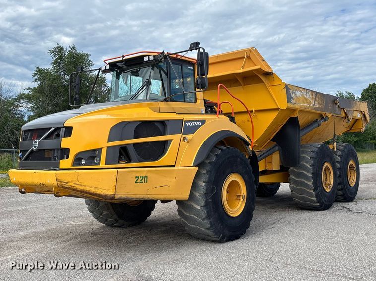 2019 Volvo A40G articulated haul truck