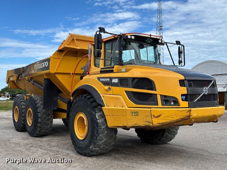 image for item FC1687 2019 Volvo A40G articulated haul truck