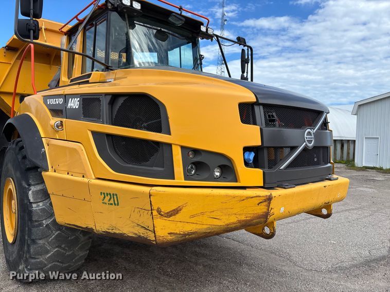 image for item FC1687 2019 Volvo A40G articulated haul truck