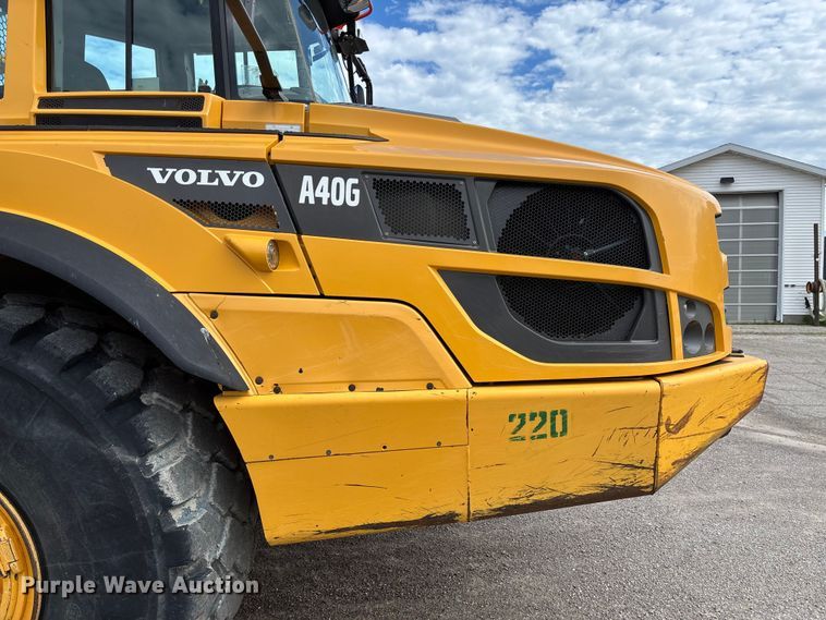 image for item FC1687 2019 Volvo A40G articulated haul truck