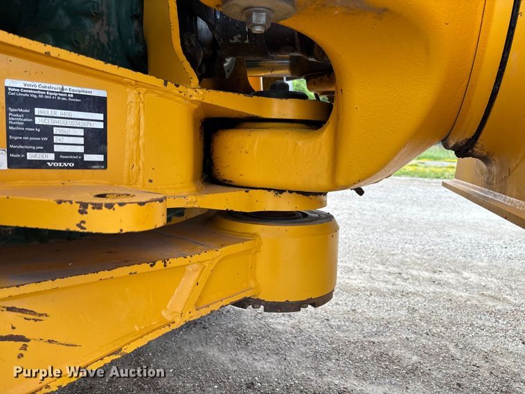 image for item FC1687 2019 Volvo A40G articulated haul truck