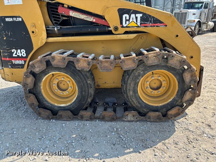 image for item FC1958 2001 Caterpillar 248 skid steer loader