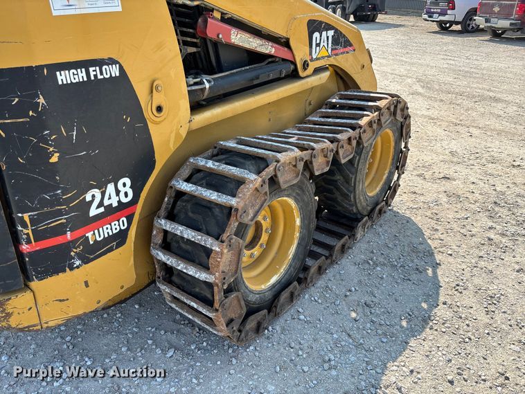 image for item FC1958 2001 Caterpillar 248 skid steer loader