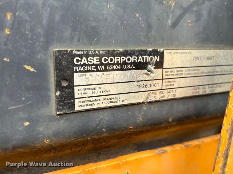 image for item FC1971 1999 Case 95XT skid steer loader