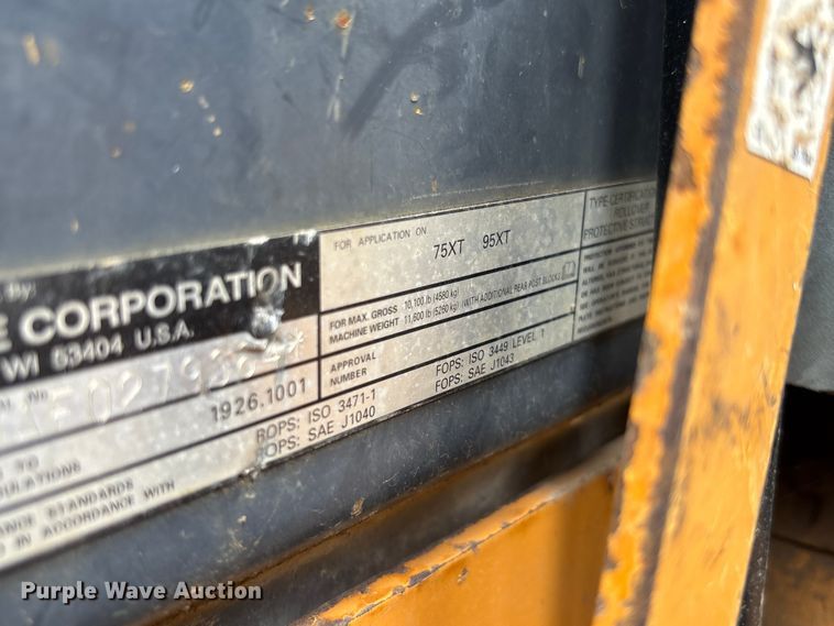 image for item FC1971 1999 Case 95XT skid steer loader