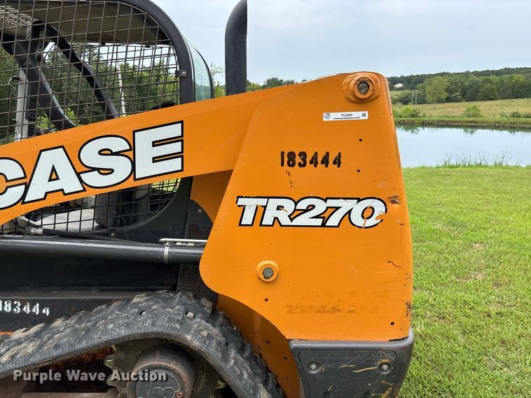image for item FC2000 2017 Case TR270 tracked skid steer loader