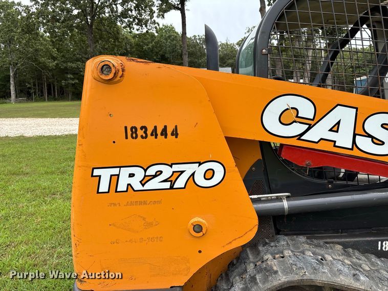 image for item FC2000 2017 Case TR270 tracked skid steer loader