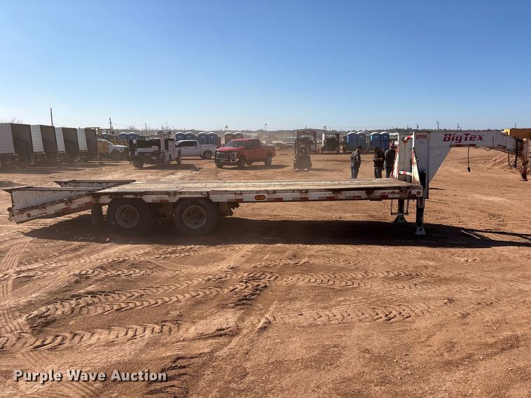 image for item FC2038 2003 Big Tex equipment trailer