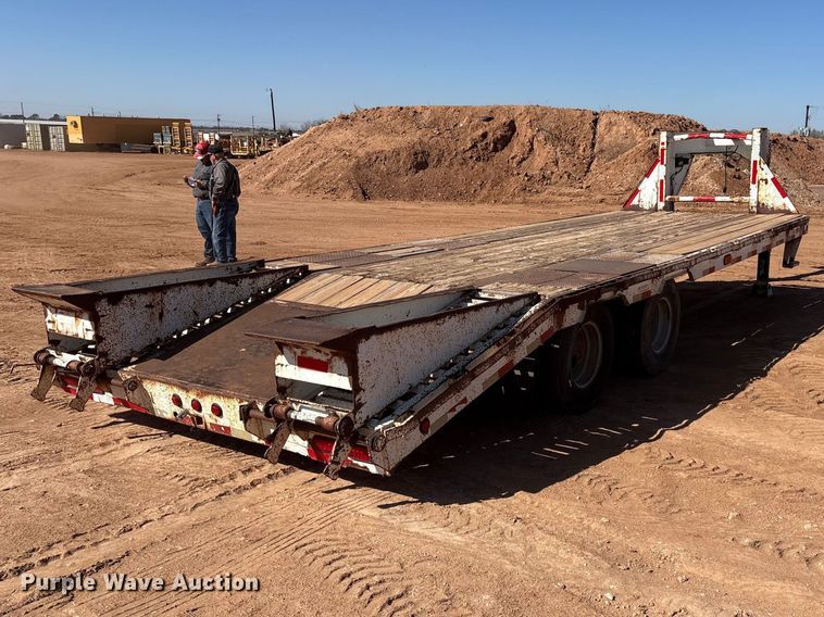 image for item FC2038 2003 Big Tex equipment trailer