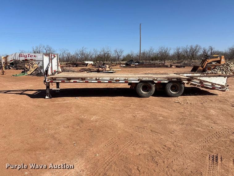 image for item FC2038 2003 Big Tex equipment trailer