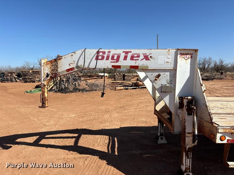 image for item FC2038 2003 Big Tex equipment trailer