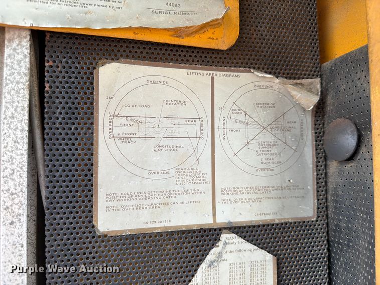 image for item FC3058 1979 Grove RT-65S crane