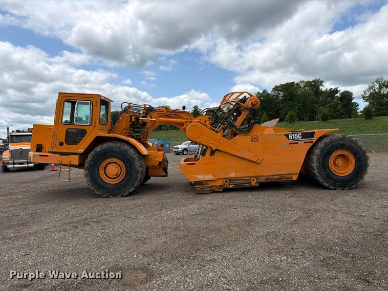 image for item FC3258 1991 Caterpillar 615C elevating scraper