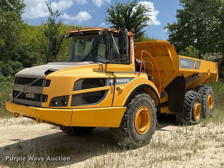 2016 Volvo A25G articulated haul truck