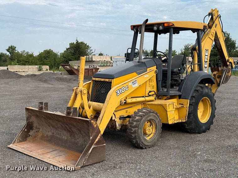 John Deere 310G backhoe