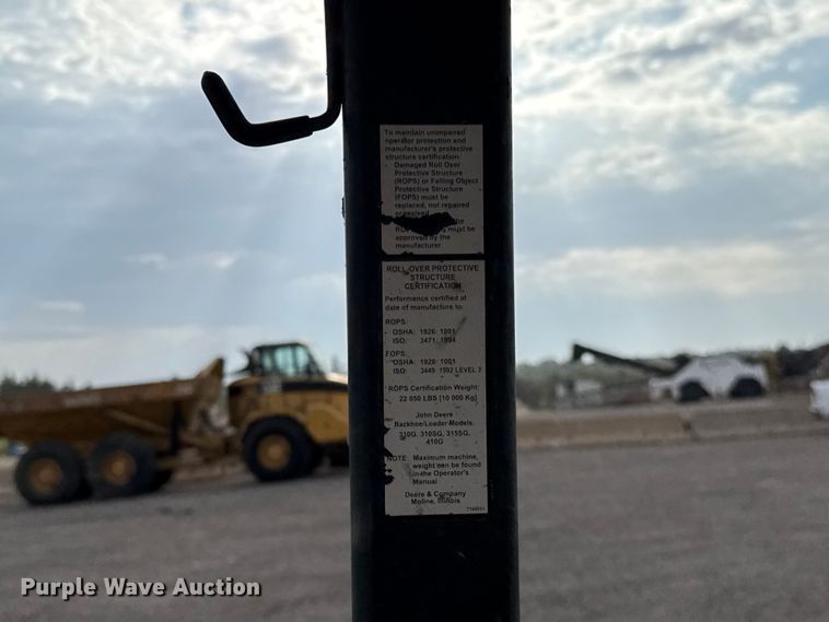 image for item FC4080 John Deere 310G backhoe