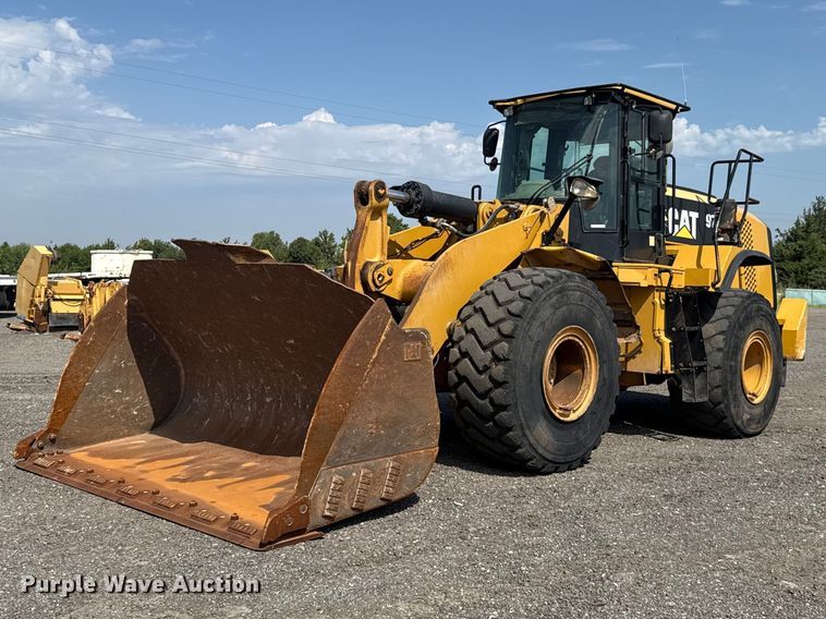 2013 Caterpillar 972K wheel loader