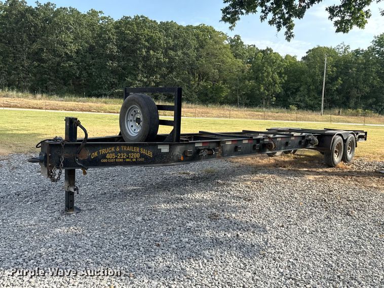 2018 Road Boss 30FT pole trailer