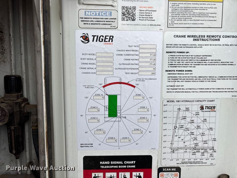 image for item FG0471 2016 International 4300 utility / service truck