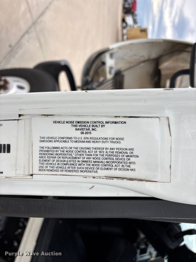 image for item FG0471 2016 International 4300 utility / service truck