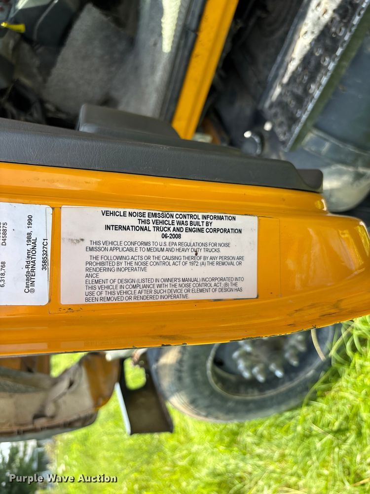 image for item FG0541 2009 International WorkStar 7500 dump truck