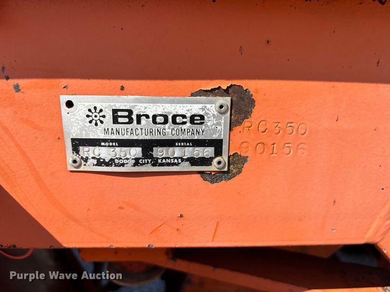 image for item FG0549 Broce RC 350 broom
