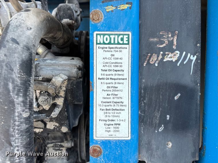 image for item FG0551 2002 Genie S65 boom lift