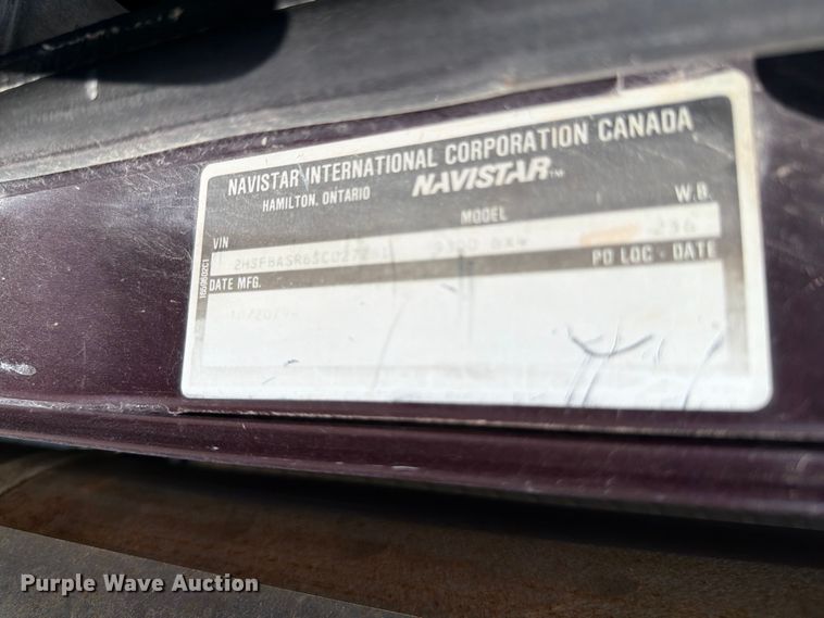 image for item FH6252 1995 International F-9370 dump truck