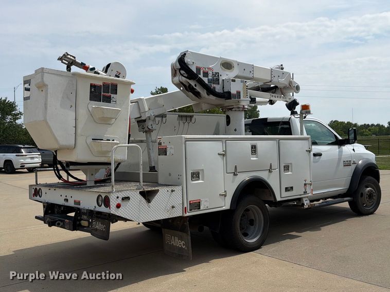 image for item FH6289 2017 RAM 5500HD bucket truck