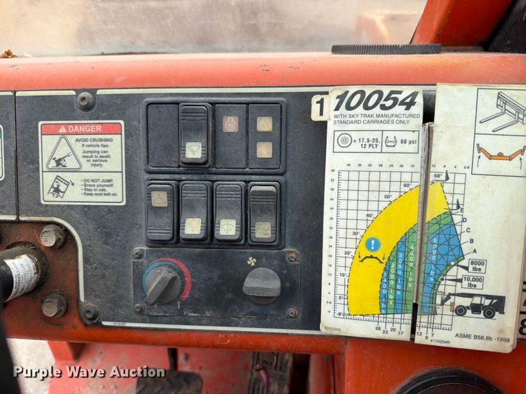 image for item FH6346 2003 Sky Trak 10054 Legacy telehandler