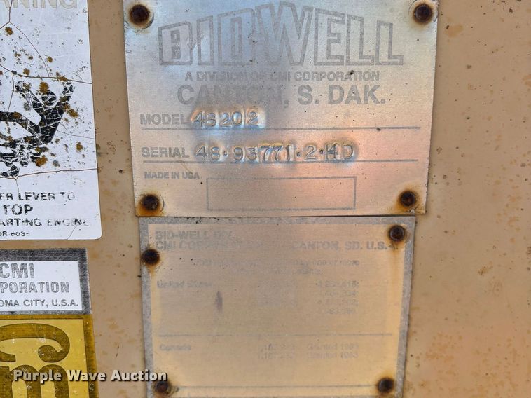 image for item FH7518 Bidwell 4800 bridge deck paver