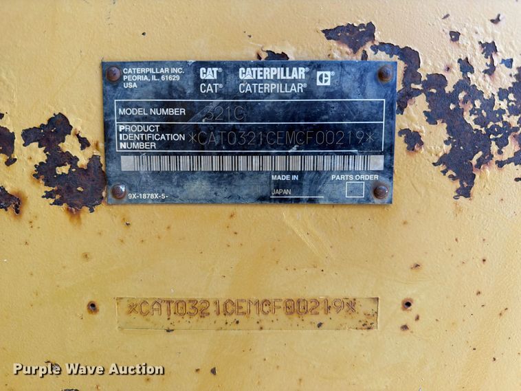 image for item FI0284 2004 Caterpillar 321C LCR excavator