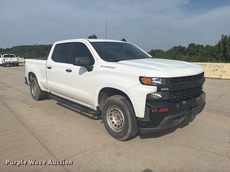 image for item FI0310 2020 Chevrolet Silverado Crew Cab pickup truck