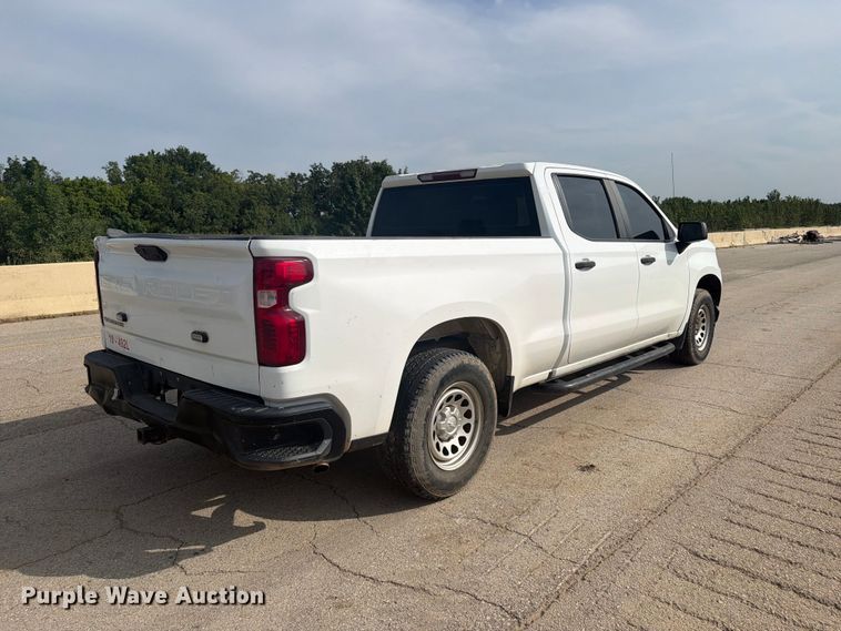 image for item FI0310 2020 Chevrolet Silverado Crew Cab pickup truck