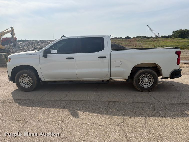 image for item FI0310 2020 Chevrolet Silverado Crew Cab pickup truck