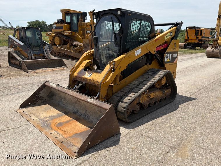 2014 Caterpillar 289D tracked skid steer loader