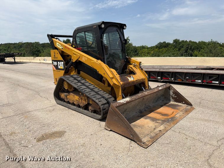 image for item FI0311 2014 Caterpillar 289D tracked skid steer loader